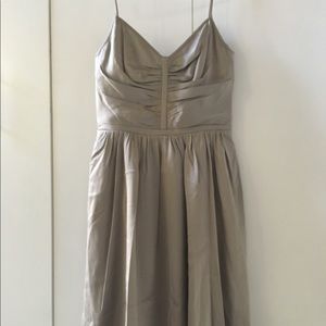 NWT Banana Republic 100% Silk Strap Dress 0P